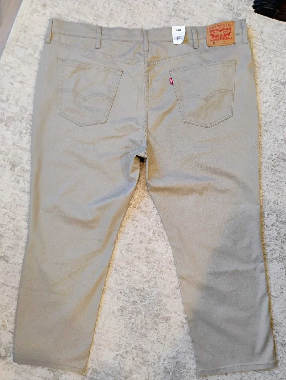 NWT 46x29 Levi's 541 Athletic Taper All Seasons Tech Khaki Jeans Big & Tall NEW